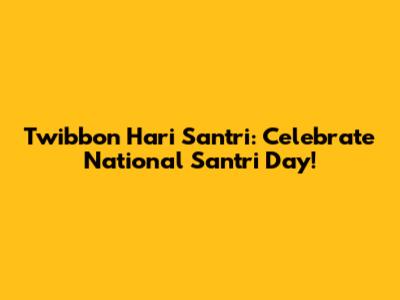 Twibbon Hari Santri: Celebrate National Santri Day!